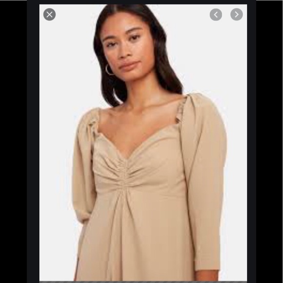 NWT A.L.C. Off Shoulder Dress - Picture 2 of 6